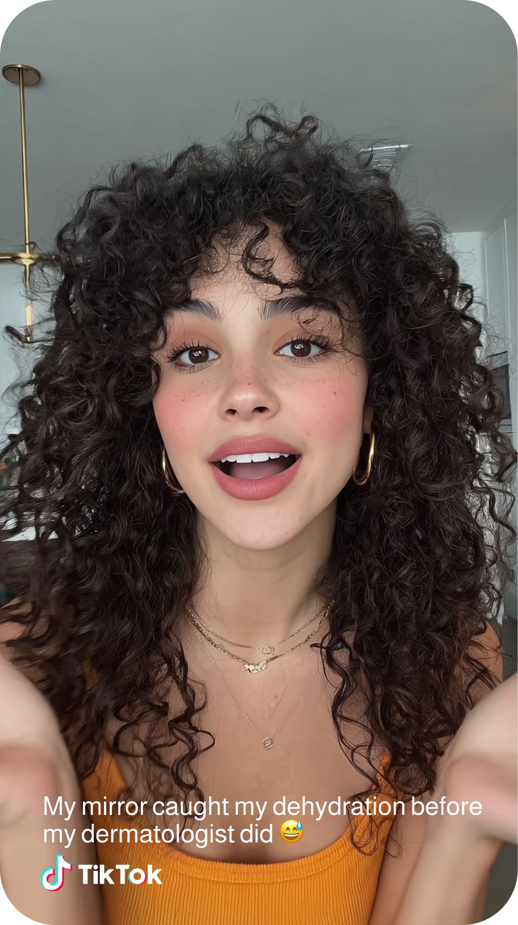 Glowe Mirror influencer 2